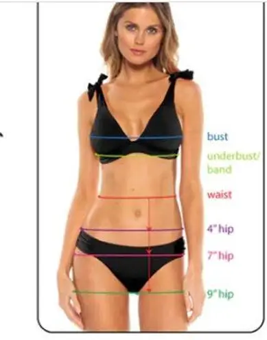 Becca NWT! Modern Edge Halter Swimsuit Top in Cornflower - Size Small