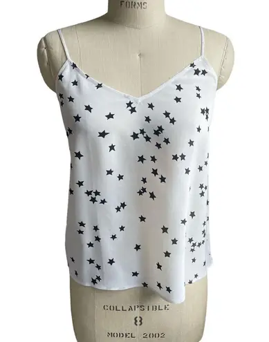 Equipment Femme Layla Cami Tank Top 100% Silk Adjustable Straps Stars Small