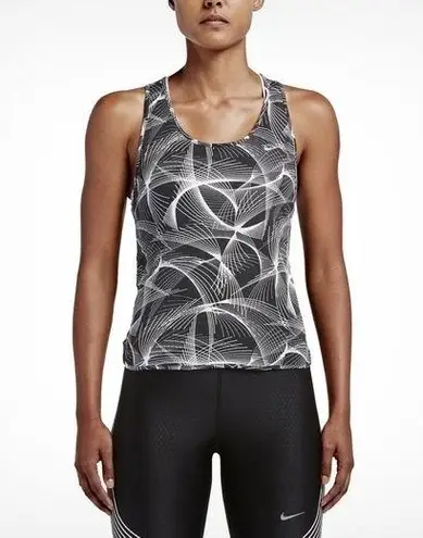 Nike  NK DRI-FIT TANK CITY in Pink and Black