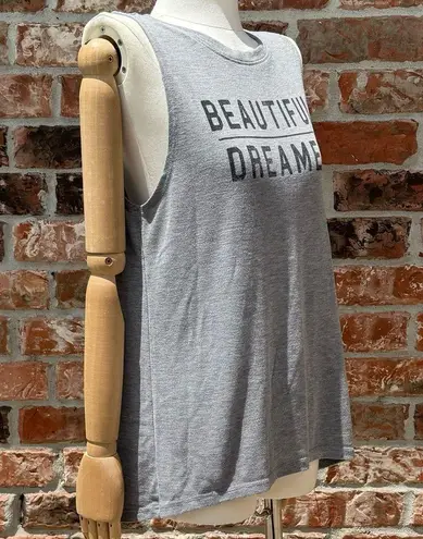 Modern Lux Beautiful Dreamer grey sleeveless tank top / L / Excellent condition
