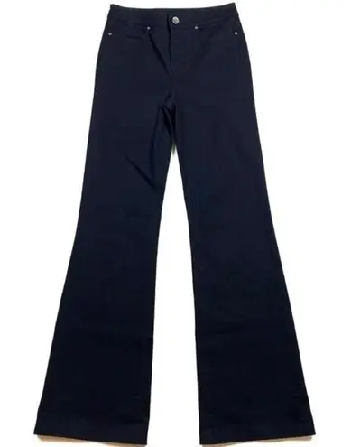 Elie Tahari Stretch Dark Wash Denim 70s Joyce Flare Jean Size 25