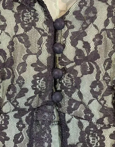 VintageTosca of California Peignoir House lace Midi Dress Size Medium