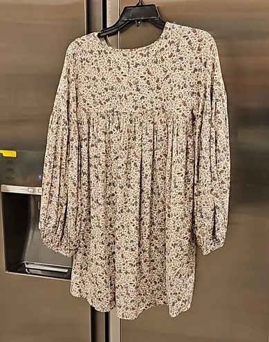 πDOENπ Pietra Dress ~ Cream Saint Claude Paisley Print 100% Silk XXS