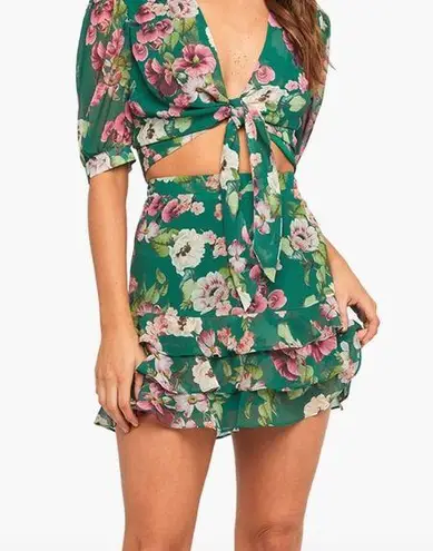 Bardot RAH RAH SKIRT IN GRPHC FLRL