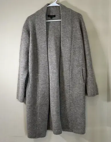 Banana Republic ‎ Aire Cocoon Coatigan Size XS Gray Wool Blend