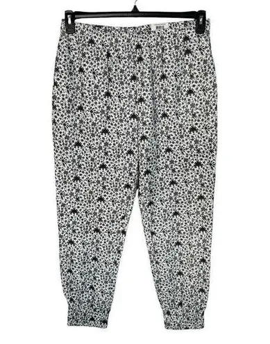 INC International Concepts Large Floral Jogger Pants Cuffed Pockets Hi