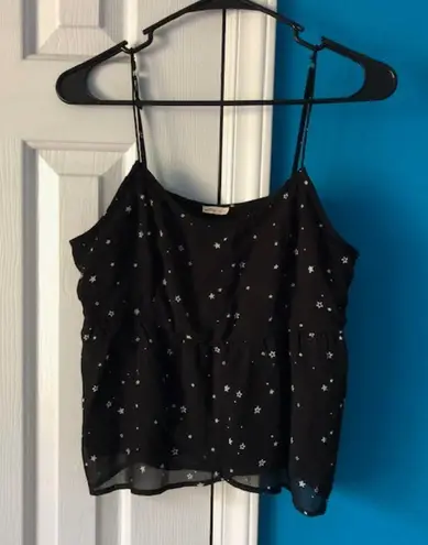 Hollister  Tank Top Starry Black White Size S