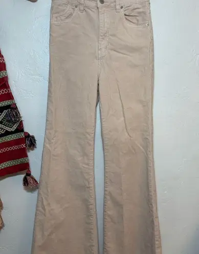Rolla's EASTCOASTST FLARE BALLET PINK CORDUROY SZ 27 WORN ONCE