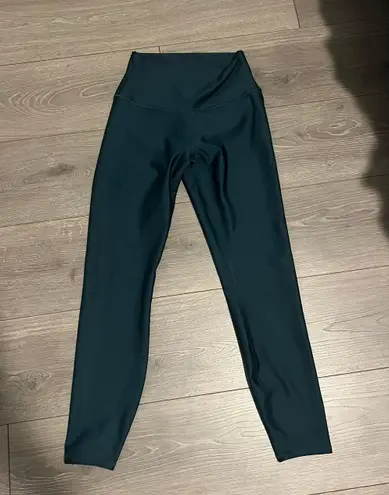 Alo Yoga Alo 7/8 High Waist Airlift Legging In Midnight Green