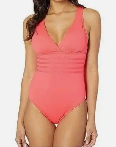 La Blanca Coral Reef Island Goddess Cross-back Swimsuit