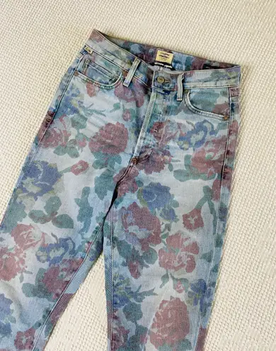 Citizens of Humanity Olivia Crop Floral High Rise Jeans