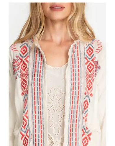 Johnny Was Yatzil Fringe Jacket Medium