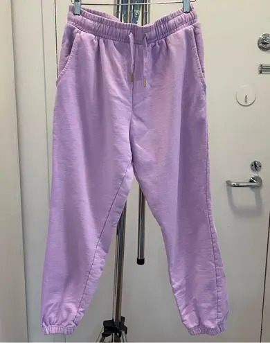 We Wore What Sweatpants in Lilac