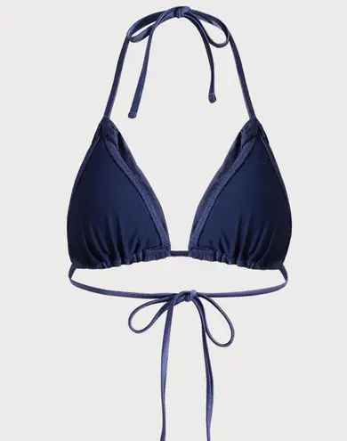 Berlook Blue Ruched Bikini Top & Bottom Size L