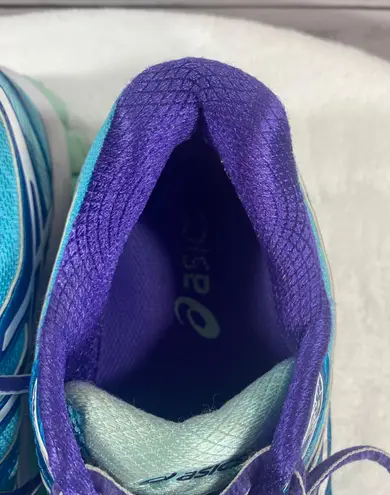 ASICS Women's Gel Evate 3 T566N Low Top Lace Up Sneakers Size 7.5 Blue Purple