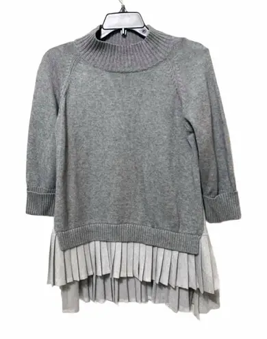 Timo. Weiland Grey Pullover Layered Sweater M Gray Size M