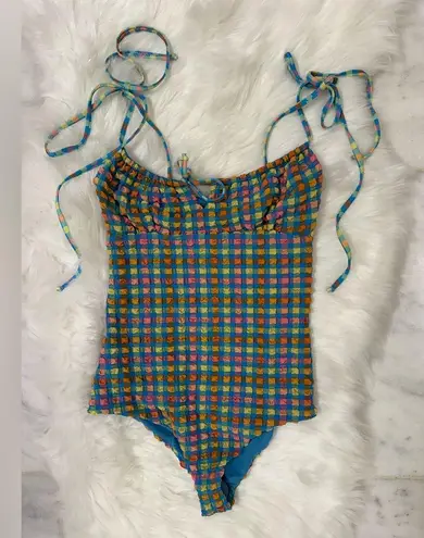 Beach Riot NWT Women's Betsy Popcorn One Piece Swimsuit