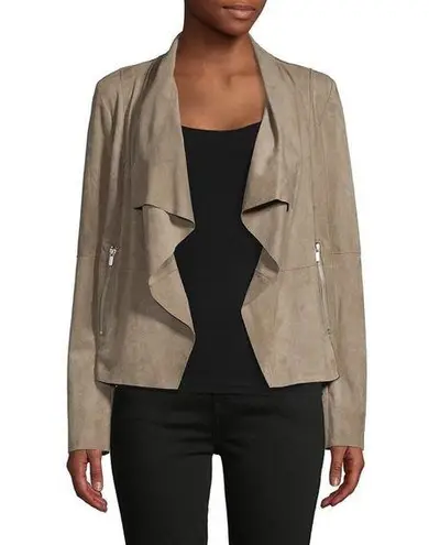 Bagatelle Waterfall Faux Suede Jacket