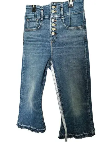 Veronica Beard Marlene Visit Corset Wide Jean, size 27 Doesn’T Have A Belt