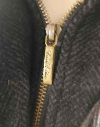 Brooks Brothers Wool Blend Black Duffle Coat Toggle Closures Size 12