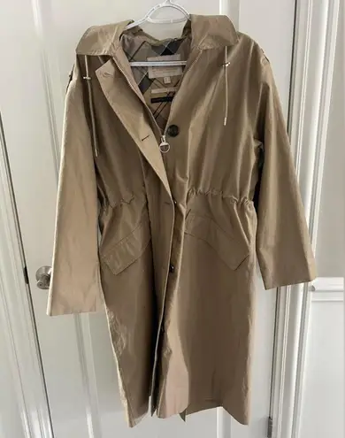 Barbour Fearne Waterproof Trench with Removeable Hood