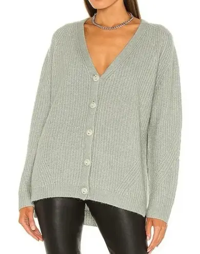 All Saints Green Bay Leanne Oversized Knit Cardigan Sweater Wool & Alpaca Medium