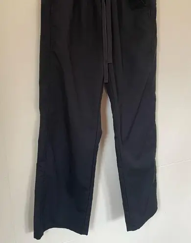 Eon Active black scrub pants elastic waist drawstring pockets women’s size XS
