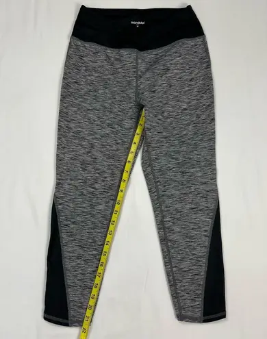 Manduka Mandela Gray and Black Leggings, Size: Medium - Image 4