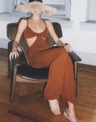 Cult Gaia Juno Leather Sandal 37.5