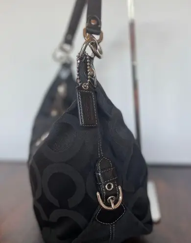 Coach  Madison Hailey Black Purse