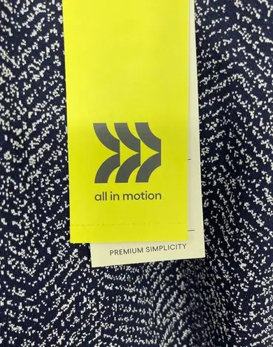 All In Motion HIGH RISE MOISTURE WICKING FLAT SEAMS PREMIUM LEGGINGS MEDIUM