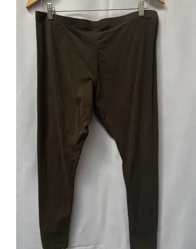 Women’s dip Olive Green Leggings Sz L Size L