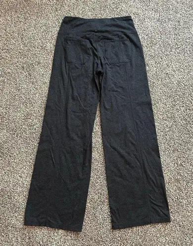 prAna dark gray wide leg active pants size XS Short