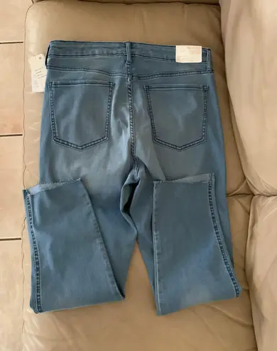 Ella Moss Crystal Super High Waist Skinny Cropped Jeans