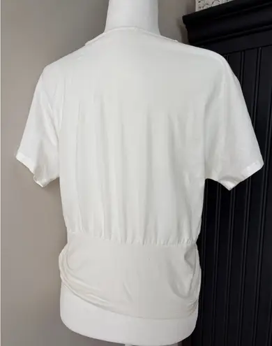 Sophie Rue White Twist Front Top