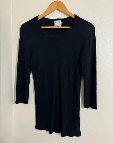 Michael Stars Michael Star Russo Fit Top Black by Anthropology Size M/L