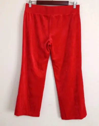NY&Co. MP Bright Pink Velour Dreamy Straight Leg Pants Petite Size undefined