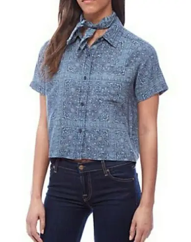 Hippie Laundry Camp Style Shirt Top XS