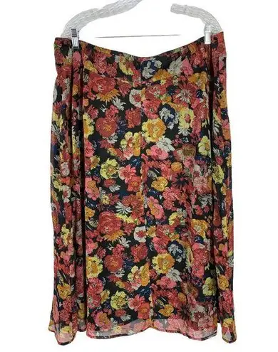 cj banks Women's Floral Skirt