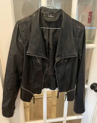 Lulus Faux Leather Jacket