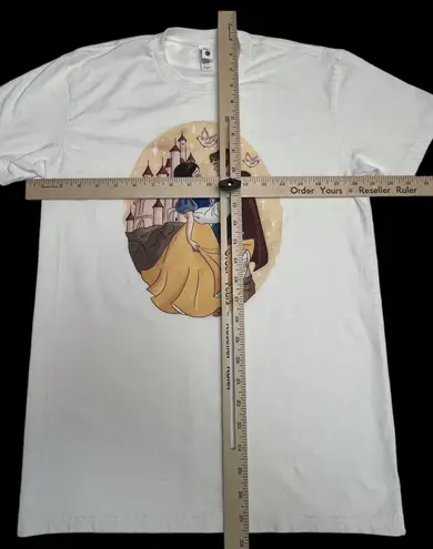 Next Level Apparel Snow White & Prince - Princess Women’s White T-Shirt - - Medium