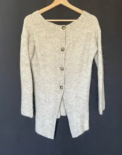 Point Sur women's size XS Gray Longline Button