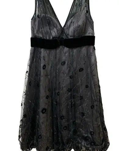 Rickie Freeman for Teri Jon Black Satin Intimates