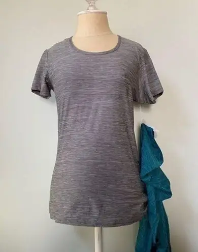 32 Degrees Heat 32 Degree Shirt Set Teal Gray Heathered