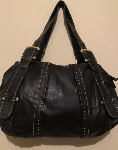 Mondani New York Leather Hobo Shoulder Bag!