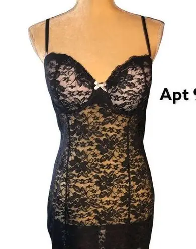 Apt. 9  black lace nighty!