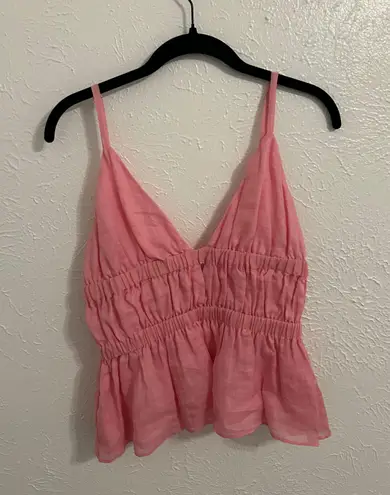 A loves A Pink Tank Top