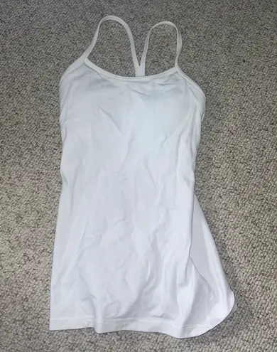 Lululemon White Tank