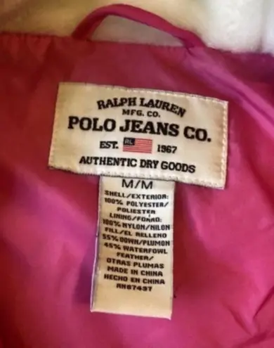 Ralph Lauren  Pink Puffer Coat