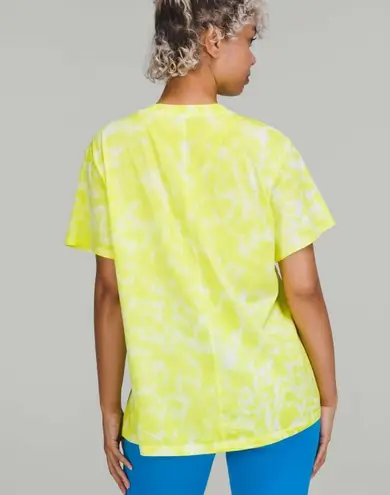 Lululemon - All Yours Cotton T-Shirt Tie Dye Marmoleado Tie Dye Highlight Yellow